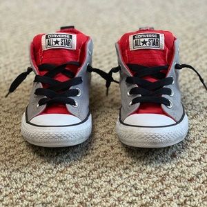 Boys high top converse